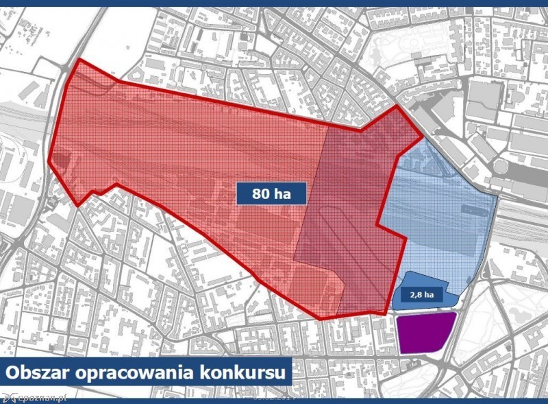 Obszar opracowania konkursu | fot. materiały prasowe