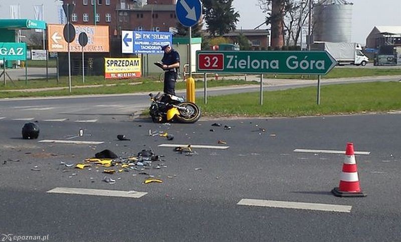 Wypadek w Grodzisku Wielkopolskim | fot. Straż pożarna Grodzisk Wlkp.