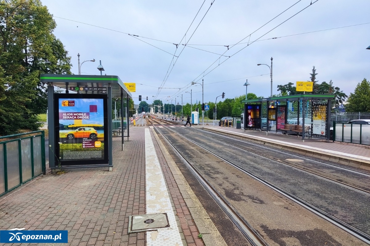 Postępujące prace na Kórnickiej | fot. MPK Poznań