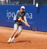 Adam Pavlasek (Czechy) - Kamil Majchrzak (Polska) 4:6, 7:5, 6:1 | fot. Piotr Sagalara