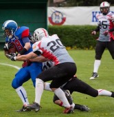 Kozły Poznań - Zagłębie Steelers Interpromex Będzin 39:7  | fot. Tomasz Szwajkowski