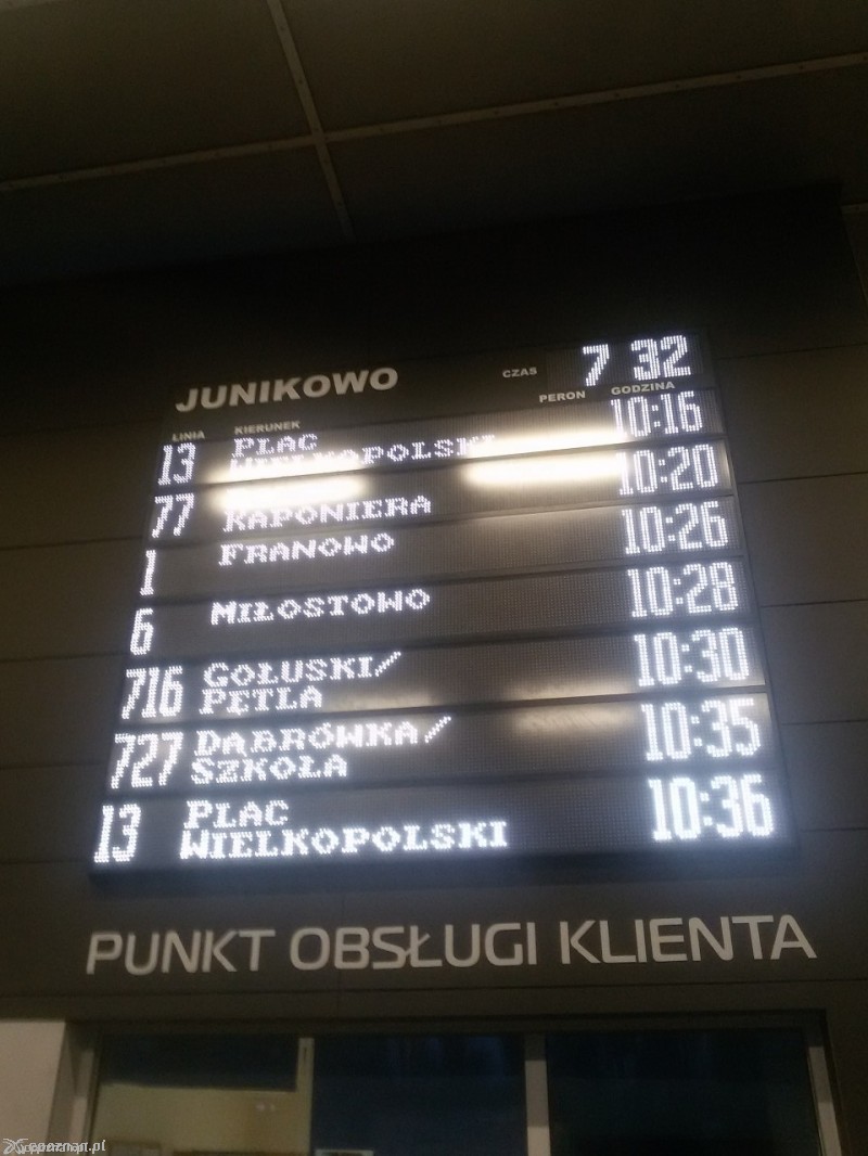 Dworzec Junikowo | fot. Dariusz