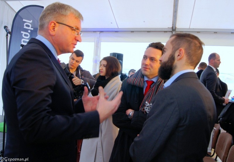 Jacek Jaśkowiak i Sebastian Kulczyk