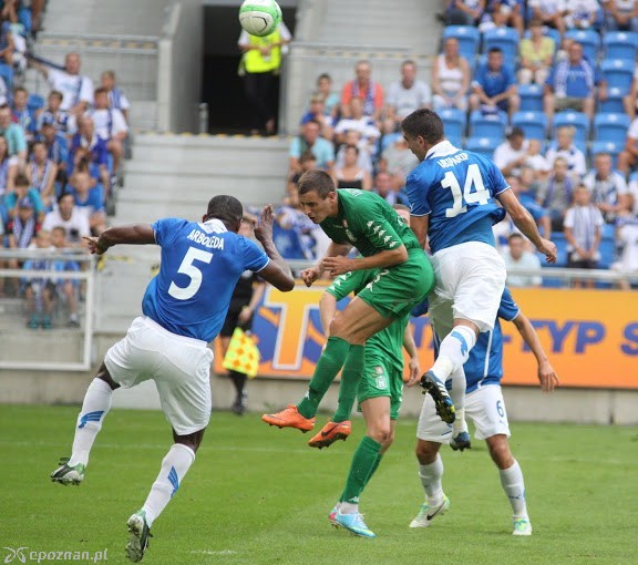Lech Poznań - Żalgiris Wilno 2:1 | fot. Roger Gorączniak
