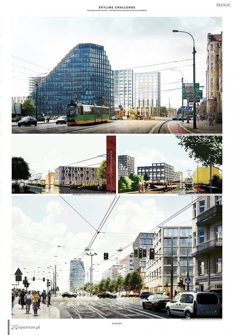 Zwycięska koncepcja w konkursie Skyline Challenge | fot. UMP
