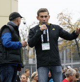 Start 14. Poznań Maratonu na ul. Grunwaldzkiej | fot. Tomasz Wojewoda