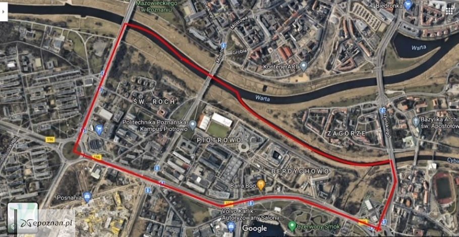 Proponowane poszerzenie od września przyszłego roku | fot. poznan.pl