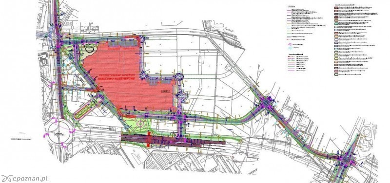 Projekt układu komunikacyjnego proponowany przez miasto | fot. ZDM